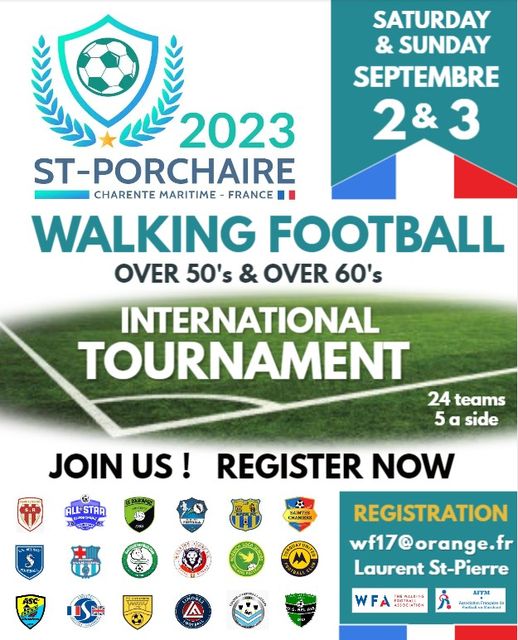 st porchaire walking football tournament