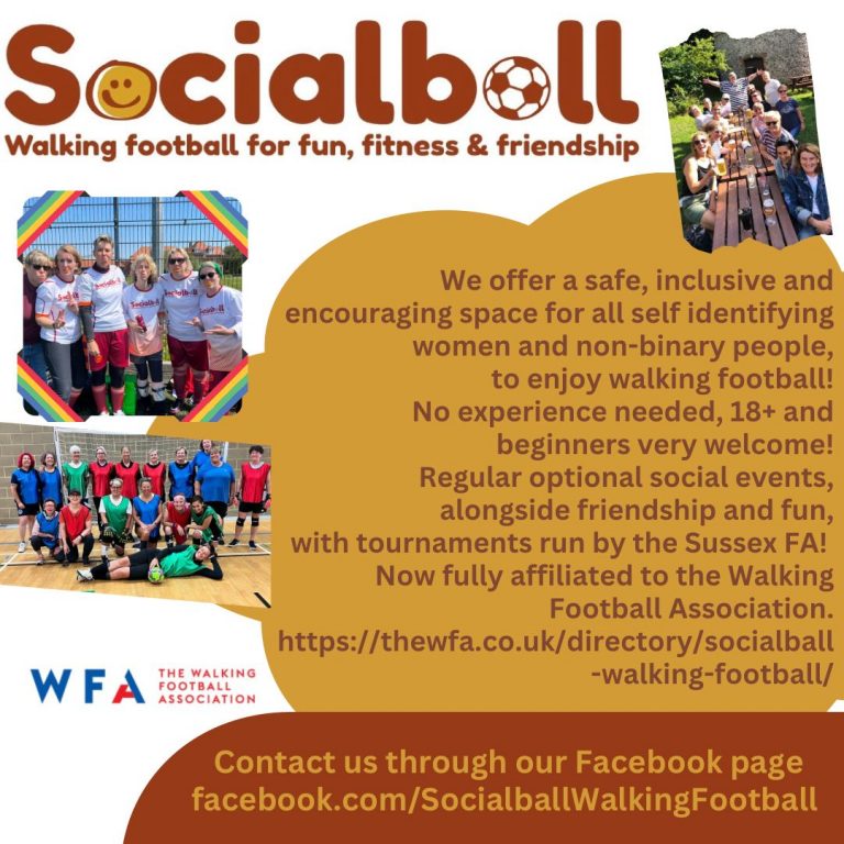 Socialball Walking Football poster 768x768