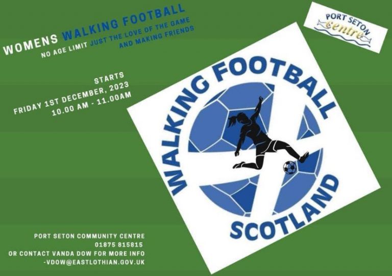 Womens Walking Football at Port Seton Community Centre Fridays 10 11am 768x540
