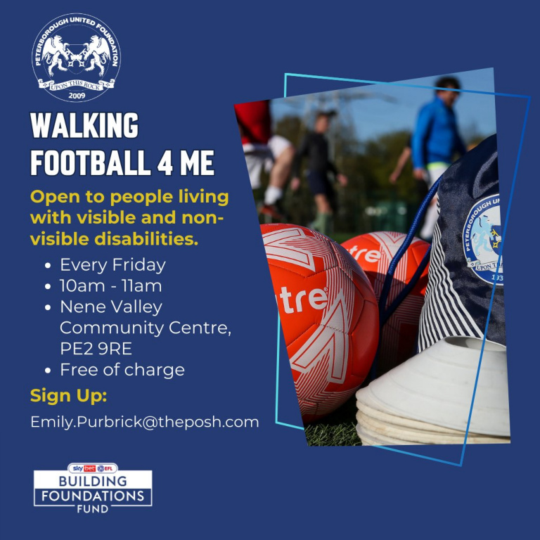 Walking Football 4 Me Disability WF with The Posh Foundation 1 768x768