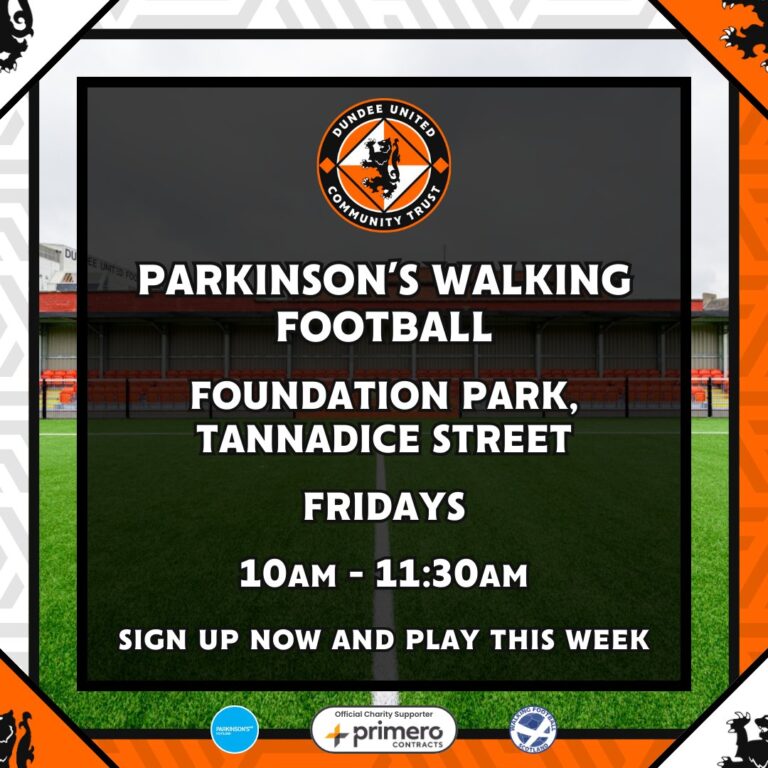 Dundee Utd CT launch Parkinsons Walking Football 1 768x768