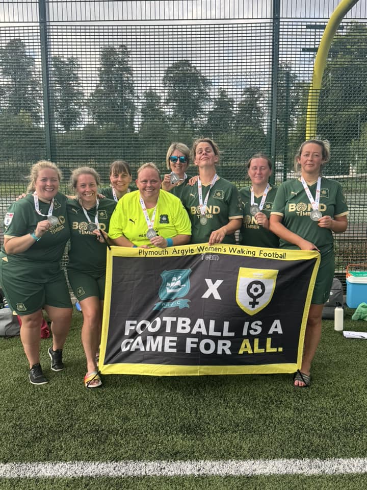 What a day! I’m delighted to report we are the The Walking Football Association National Cup runners-up!
After a series of great performances in our group, we met Walking Football Birmingham & Solihull in the semi-final. We were held to a 1-1 draw but went through on penalties after strong efforts from Michelle Koksal, Kirsty Lambert and Sam Maddock. Despite galiant efforts from the whole squad, we were beaten by a better side in Bolton Arena 2-0.
Well done to everyone in the O40s squad today, for what was a brilliant collective performance! We scored a total of 13 goals in our 8 games, only conceding goals to Bolton Arena.