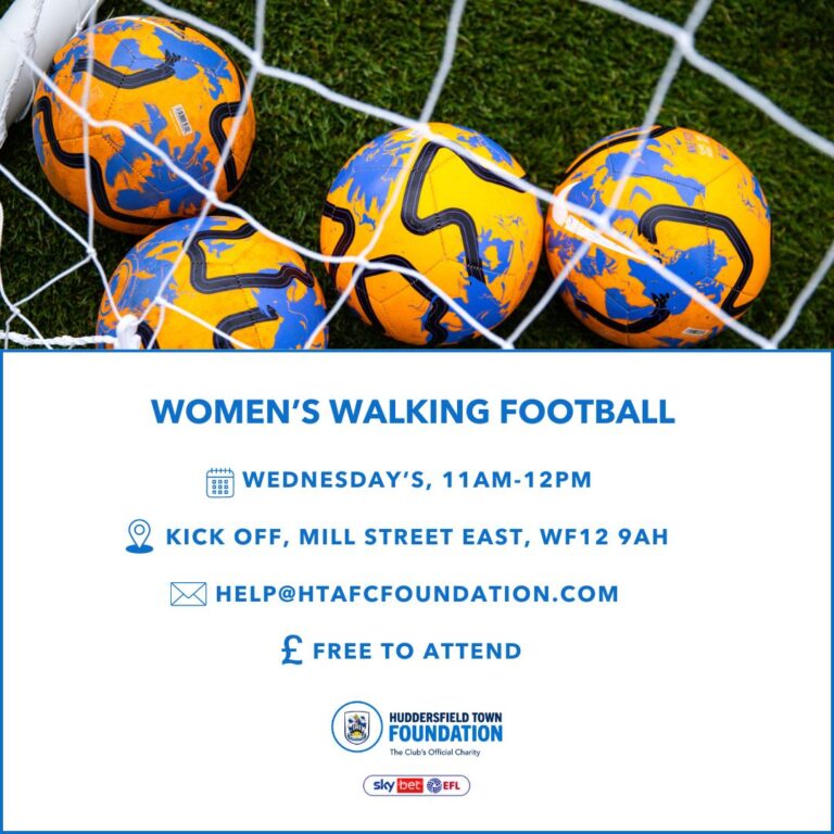 Huddersfield Town launch Womens session in Dewsbury 768x768