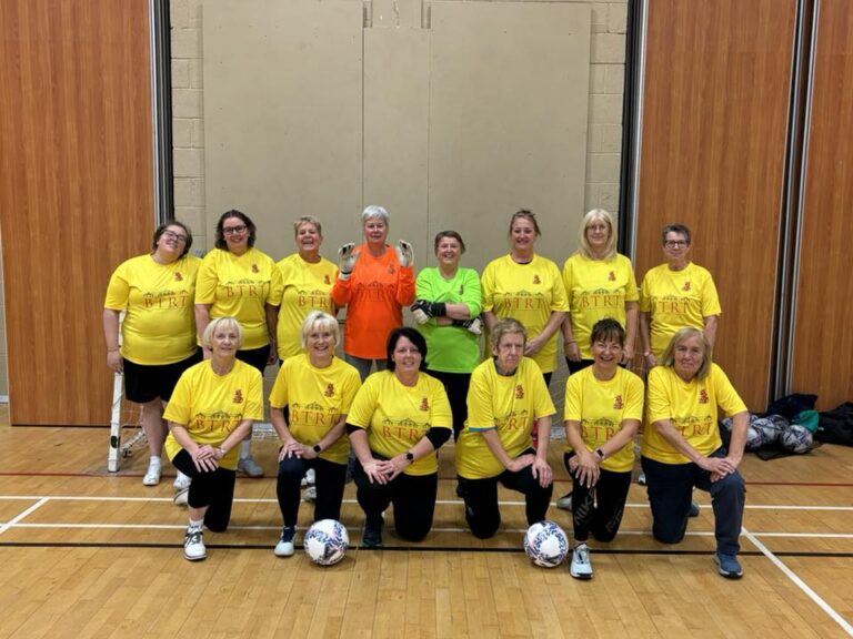 Coedpoeth Dragonesses Walking Football 1 768x576