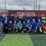 A group of men from Portsmouth have told the BBC that walking football has helped them come to terms with a cancer diagnosis. Nationally one in eight men are diagnosed with prostate cancer, but for the Portsmouth Walking Football Club that number is one in five. The team is now hoping to raise awareness about getting checked early, as well as encouraging others to talk about the disease. Among their ranks is former Portsmouth goalkeeper Alan Knight, who revealed he had advanced prostate cancer in October.