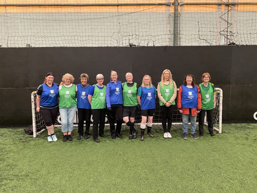 ‘For all women and girls: Rights. Equality. Empowerment’ is the theme of this year’s International Women’s Day, and walking footballer Jo Harwood has shown that sport and physical exercise is nothing if not inclusive of all genders, ages, religions, and backgrounds.
Jo, aged 70, was convinced her retirement would lead to inaction, but the past decade has enlightened the former Preston North End Ladies player to the ample opportunities available for retirees, or for those who face barriers to engaging in regular exercise, including walking football.