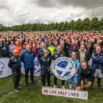 A summer of sport kicked off on Saturday 7th June as the world’s largest one-day walking football tournament returned to Glasgow Green Football Centre. The Walking Football Scottish Cup, organised by Walking Football Scotland and sponsored by leading Scottish health charity Chest Heart & Stroke Scotland, took place at Glasgow Green Football Centre, with more than 900 players from across Scotland competing in the tournament across various categories. Chest Heart & Stroke Scotland and Walking Football Scotland have been in partnership for two years to improve health outcomes for over fifties across Scotland.