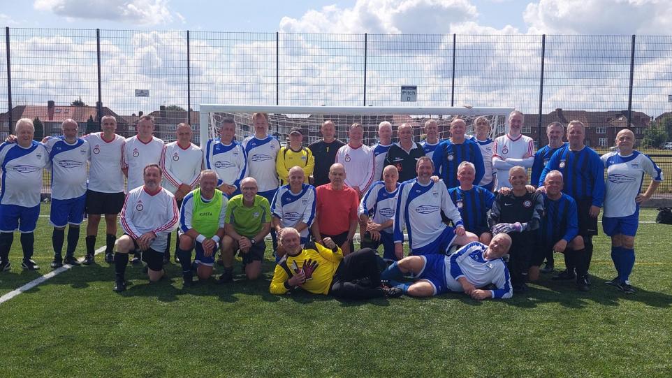 Romford Walking FC are set to take on a 12-hour walking football event to raise money for leading men’s health charity, Prostate Cancer UK and Target Ovarian Cancer.
The club is aiming to raise £2,500 by playing walking football for 12 hours from 10am to 10pm at Romford Powerleague, King George Playing Fields, on Monday, June 16.
https://www.givewheel.com/fundraising/7760/romford-walking-fc-charity-event-for-prostate-canc/