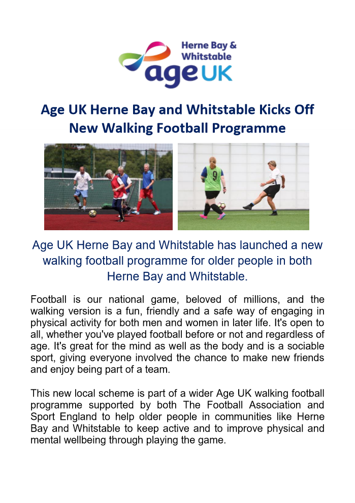 Walking Football event