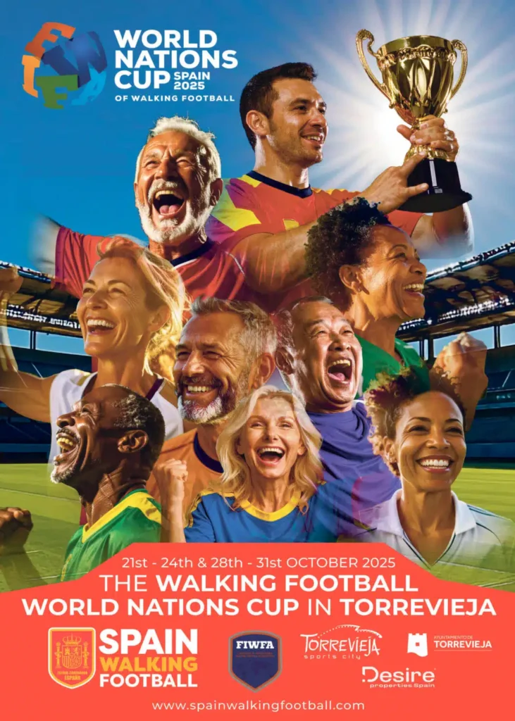ALL THINGS WORLD NATIONS CUP HERE: https://spainwalkingfootball.com/world-nations-cup/