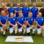 Cyprus was represented at the Walking Football World Cup held in Spain in October, where the Cypriot men’s over 50s team finished sixth out of eight competing countries.