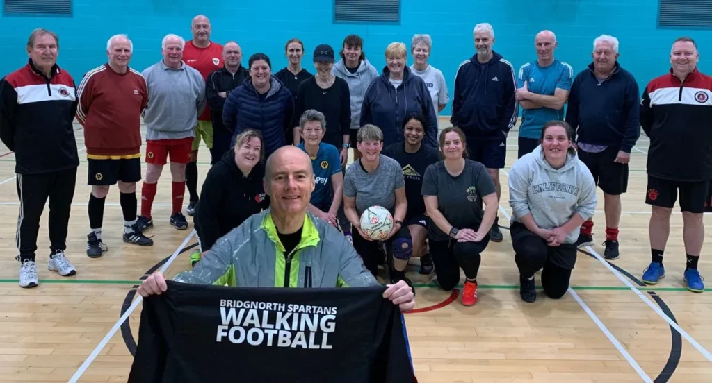 Bridgnorth Spartans Walking Football - A Bridgnorth man is in a hurry to complete a 3,000-mile running challenge by the end of the year to raise £1,000 for one of the town's football clubs.
Tim Nash, 54, is combining his sporting passions by running the distance from Bridgnorth to the Earth’s most northern point to raise money for Bridgnorth Spartans FC.