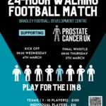 A unique 24-hour walking football fundraising event will begin on Wednesday March 4, 9:30am at Bradley Football Development Centre, Grimsby, bringing together players of all ages to raise vital funds for prostate cancer during Prostate Cancer Awareness Month. Hosted by North East Lincolnshire–based charitable trust Lincs Inspire, the event invites individuals and teams to take part in a continuous 24-hour programme of walking football, with all proceeds going directly towards prostate cancer causes.