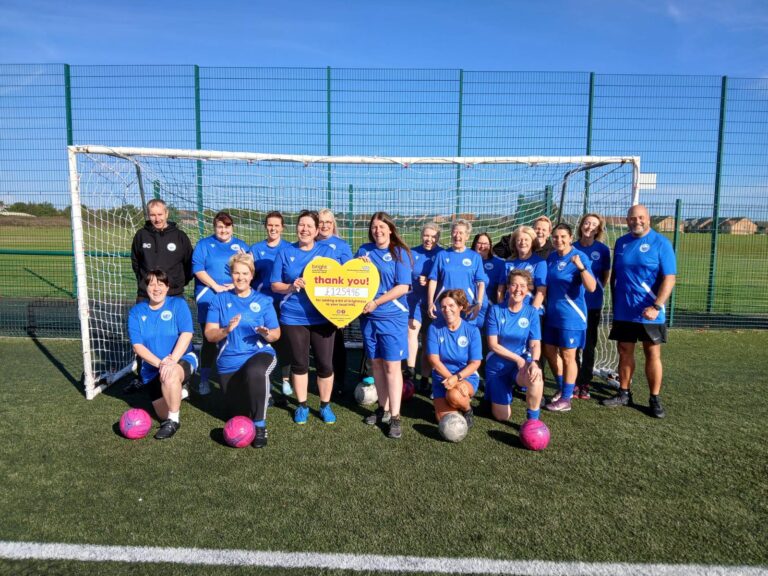 Wansbeck Wanderers Womens Walking Football Club 1 768x576