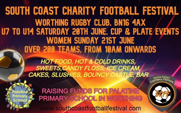 South Coast Charity Football Festival Sun June 21st 768x480