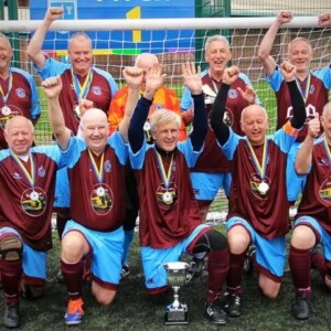 One Cheshire walking football league season has concluded and another is about to. The final matchday of the men’s over 60s league was played out on the 3G pitch at Moss Farm in Northwich, where sides from Northwich, Buxton, Altrincham, Chester, Bolton, Stockport, Warrington and Neston were battling it out for finishing positions on the table.