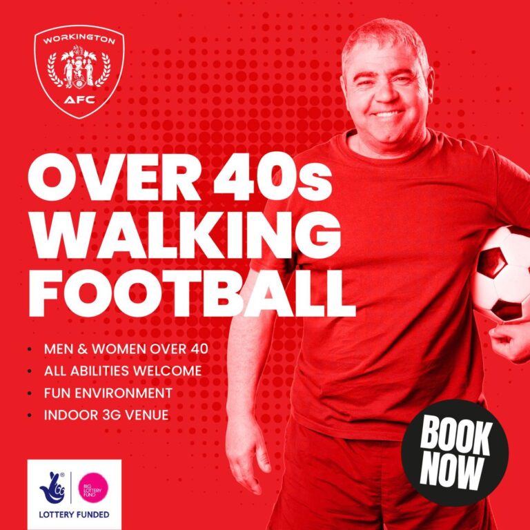 Workington Reds Walfking Football poster 768x768