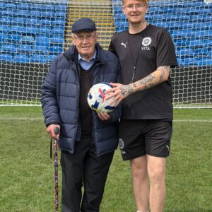 Phillip, who turns 90 this year, has attended the programme since it started over seven years ago. Since then, he has attended weekly sessions to get out of the house, meet new people and stay active. Despite facing some health challenges in the past few weeks, that didn’t stop Phillip from coming down to the recent walking football festival at Edgeley Park to support and cheer on his teammates. Phillip said: “It’s not just about football. It’s about the socialising and friendships. "After being ill, it’s reassuring to know that we all share similar problems, and by talking to each other, you feel better for it.”