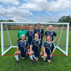 Stratford Town over-60s matched the efforts of the club’s over-50s side by reaching the WFA Cup regional final. The Bards secured a 3-1 victory away at Stroud Park to book their place in the regional final. A hat-trick from Mark Habberley, who has recently been invited to train with England Walking Football, sent the Bards into the final Stratford will face Abbeymead Rovers in the WFA Cup over-60s regional final.