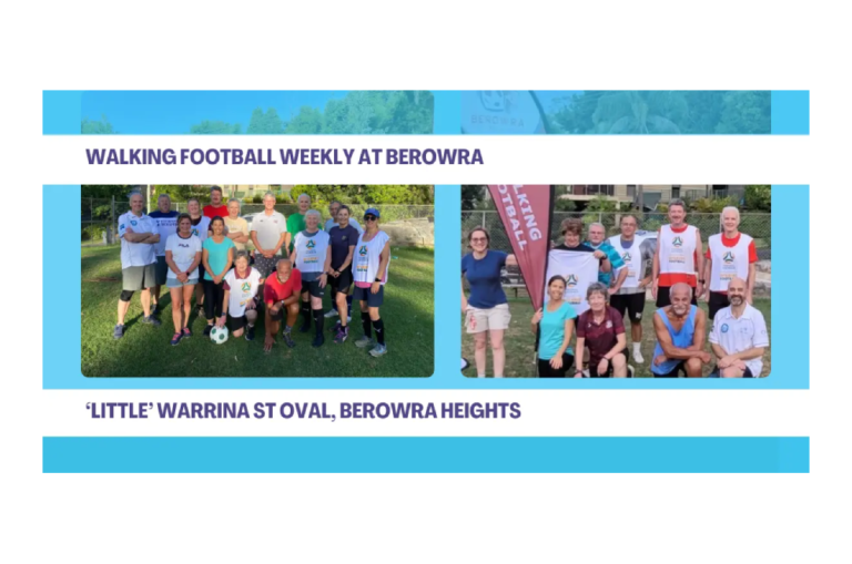 Walking Football New South Wales – Berowra Heights WalkSoccer Hub 768x509