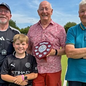 Nantwich Walking Football Club celebrated its founder’s 80th birthday year in style by hosting the inaugural Ray Sheppard ‘Festival of Football’. The event, at Vagrants Sports Club on Newcastle Road, brought together around 80 club members for an afternoon of fun, friendly competition and community spirit.