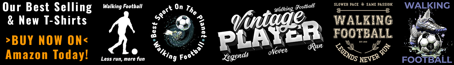 Official Walking Football Shop — t-shirts, gifts & merch on Amazon