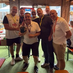 The tournament took place on September 5, combining several walking football teams across the surrounding areas. The event was held in support of Greenfingers Charity, which aims to design and build gardens for children receiving hospice care across the UK.